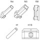 IWATA ソケット（10個入） H11B50X50-P