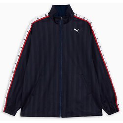 トレーニングシャドウストライプニットジャケット メンズ フィットネス ジャケット New Navy-Puma White（06） Mサイズ 527754
