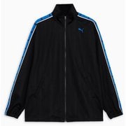 トレーニングシャドウストライプニットジャケット メンズ フィットネス ジャケット PUMA Black-PUMA Team Royal(51) Lサイズ 527754