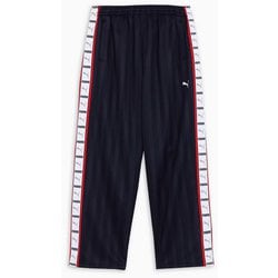 トレーニングシャドウストライプニットパンツ メンズ フィットネス ロングパンツ New Navy-PUMA White（06） XLサイズ 527755