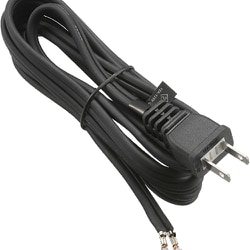 プラグ付き耐熱コード 補修用 丸型圧着端子 2m HS-HT1-02