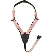 ウクレレストラップ Jacquard Cradle Ukulele Strap ペイズリー柄 Pink/Green 19UKE05 Jacquard Paisley