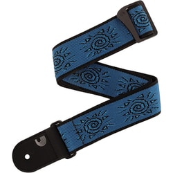 ギターストラップ Vingate Strap Collection Blue Suns 50PW04 Suns/Blue