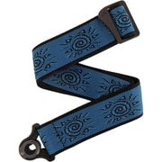 ギターストラップ ストラップロック構造搭載 Vingate Strap Collection Blue Suns 50BALPW04 AL Suns Blue