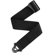 ギターストラップ ストラップロック構造搭載 BLACK PWSAL400 /50mm ALK POLY BK