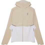 コアジャケット メンズ ランニングウェア ブレーカー サンド/ホワイト Lサイズ 1ME10332979