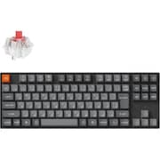 K8 Max QMK ワイヤレス カスタム・メカニカルキーボード WHITE LED JIS配列 / Keychron Superスイッチ赤軸 K8M-A1-JIS