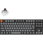 K8 Max QMK ワイヤレス カスタム・メカニカルキーボード WHITE LED JIS配列 / Keychron Superスイッチ茶軸 K8M-A3-JIS
