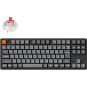 K8 Max QMK ワイヤレス カスタム・メカニカルキーボード RGB JIS配列 / Keychron Superスイッチ（ホットスワップ）赤軸 K8M-J1-JIS