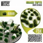 GSWD-10668 ジオラマ素材 草むら 6mm ダークグリーン [プラモデル用品]
