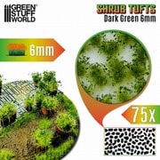 GSWD-13009 ジオラマ素材 草むら 6mm ダークグリーン [プラモデル用品]