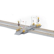 3281 Nゲージ ストラクチャーキット 踏切（キットタイプ） [鉄道模型用レイアウト用品]