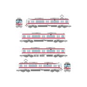 336372 Nスケール 塗装済ディスプレイモデル 鉄道コレクション 神戸電鉄2000系（2007編成） 4両セット [鉄道模型]
