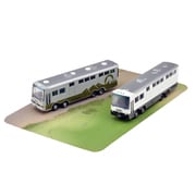 333821 Nスケール 塗装済ディスプレイモデル トラックコレクション 馬運車セット A [コレクションミニカー]