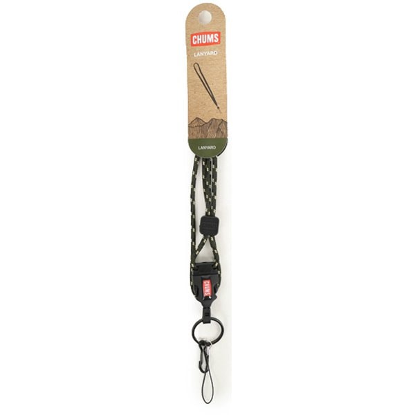 Lanyard Rope ストラップ OLV/GLD/BK（U320） CH61-1196