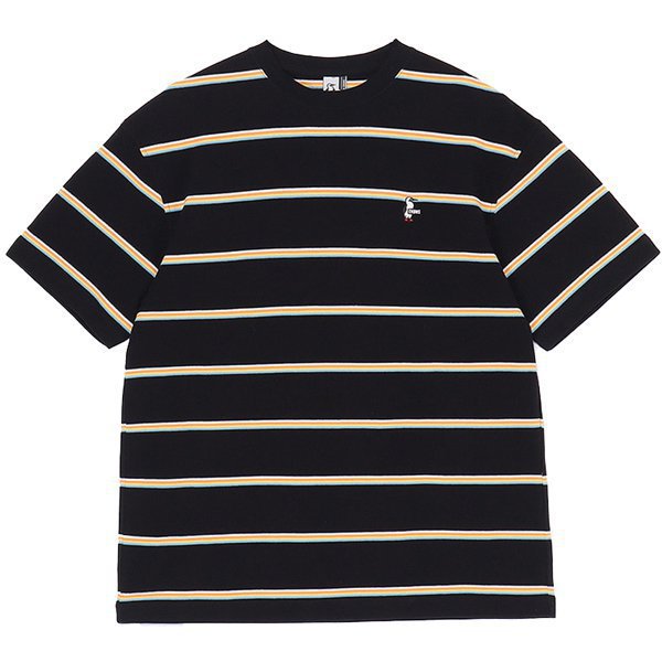 ブービーピケTシャツ メンズ カットソー Black Sunset（Z345） Lサイズ CH02-1238