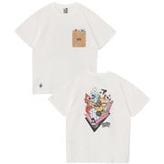 チャムリーズマーケットポケットTシャツ メンズ カットソー White(W001) XLサイズ CH01-2517