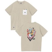 チャムリーズマーケットポケットTシャツ メンズ カットソー Greige(G057) XLサイズ CH01-2517