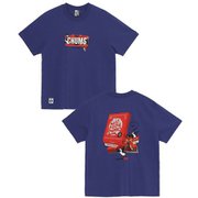 ピザボックスTシャツ メンズ カットソー Purple(P001) XLサイズ CH01-2518
