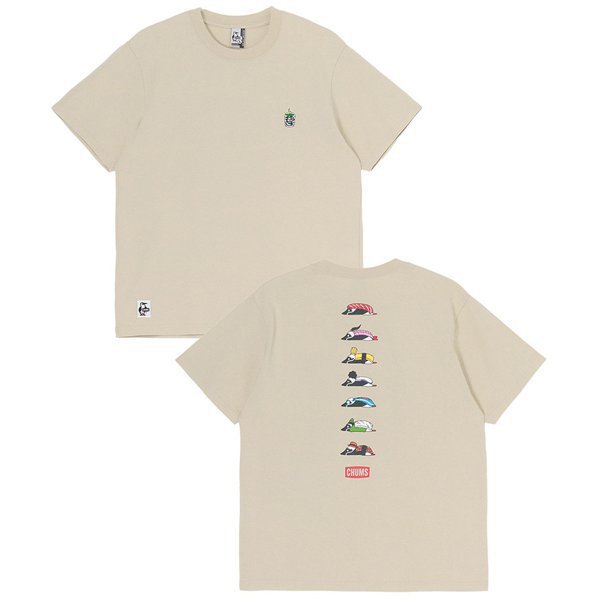 ブービースシフレンズTシャツ メンズ カットソー Greige（G057） Mサイズ CH01-2521