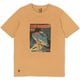 チャムススターハリケーンTシャツ メンズ カットソー Oak（B026） Lサイズ CH01-2529