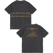 ミューラルTシャツ メンズ カットソー Black(K001) Lサイズ CH01-2534