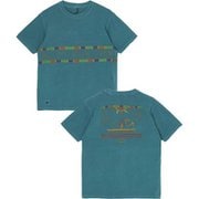 ミューラルTシャツ メンズ カットソー Teal Green(T041) Mサイズ CH01-2534