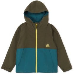キッズキャンプフィールドフーディー キッズ ジャケット Olive/Teal Green（M117） Lサイズ CH24-1065