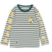 キッズチャムスレモンロングスリーブTシャツ キッズ トップス 長袖 Cream/Teal Green(W106) Lサイズ CH21-1364