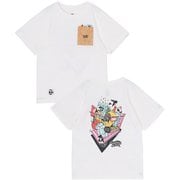 キッズチャムリーズマーケットポケットTシャツ キッズ トップス 半袖 White(W001) Mサイズ CH21-1367