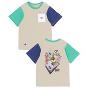 キッズチャムリーズマーケットポケットTシャツ キッズ トップス 半袖 Purple Crazy(C087) Mサイズ CH21-1367