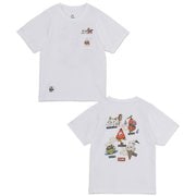 キッズアンチバグフードヨーカイポケットTシャツ キッズ トップス 半袖 White(W001) Lサイズ CH21-1362