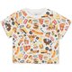 ベビーパターンドTシャツ キッズ トップス 半袖 Fast Food（Z351） 80サイズ CH21-1377