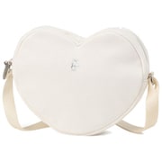 チャムスハートショルダーバッグスウェット ショルダーバッグ Off White(W022) CH60-3889