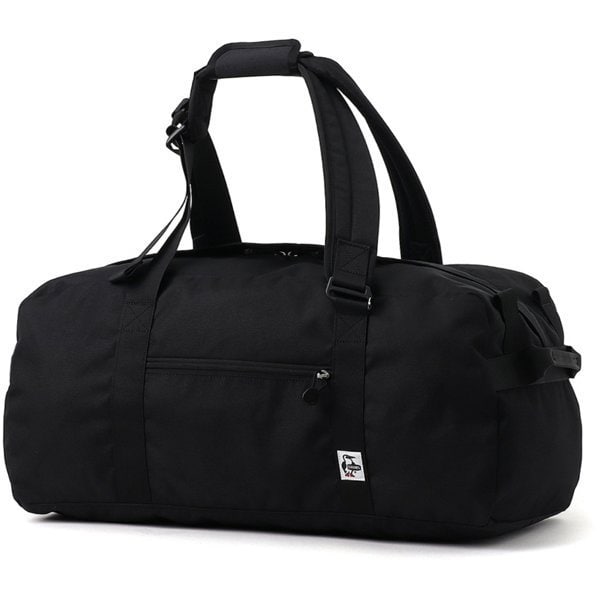 リサイクルチャムス2ウェイボストンバッグ ボストンバッグ 40L Black x Black（K015） CH60-3967