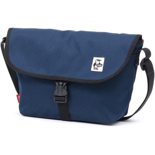リサイクルチャムスミニメッセンジャーバッグ ショルダーバッグ Navy（N001） CH60-3971