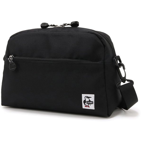 リサイクルスモールトラぺゾイドショルダーバッグ ショルダーバッグ Black（K001） CH60-3963