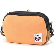 ホルターネックミニバッグスウェットナイロン ショルダーバッグ Orange/Lt.Brown(D024) CH60-3878