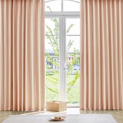 完全遮光カーテン コーティング コーラルピンク 100×200×2P PNBG3T2P5L