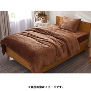 PNBA2B1R1S [フランネル布団カバー シングル ブラウン 150×210]