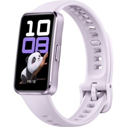 HUAWEI Band 10 Aluminum Ed/Purple 1.47インチAMOLED 情緒モニタリング 24時間健康管理 睡眠時の心拍変動（HRV）呼吸乱れ検知 急速充電 フルオロエラストマーストラップ 快適着用 最大14日間稼働 アルミニウムケース iOS/Android対応 パープル スマートウォッチ 55020ELJ