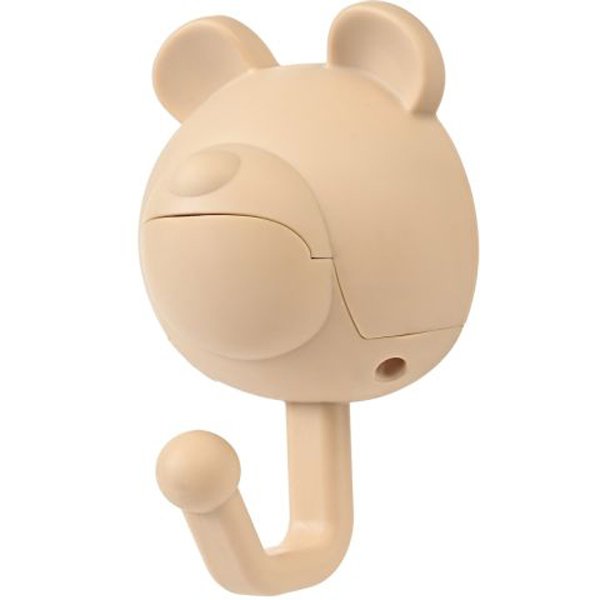 子どもに安心安全アニマルフック くま 動物モチーフ 子ども用壁掛けフック PK-BF
