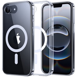 NI-D1-SEES0101 [iPhone 16e MagSafe対応 TPU+PCケース 耐衝撃 クリア]