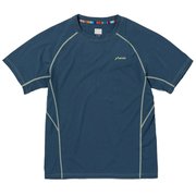 クルーネック半袖Tシャツ メンズ カットソー BLUE GREEN Sサイズ POM25TS12
