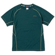 クルーネック半袖Tシャツ メンズ カットソー DARK GREEN Mサイズ POM25TS12
