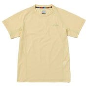クルーネック半袖Tシャツ レディース カットソー LEMON Mサイズ POW25TS32