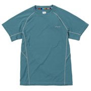 クルーネック半袖Tシャツ レディース カットソー PALE GREEN Lサイズ POW25TS32