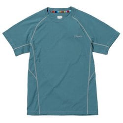 クルーネック半袖Tシャツ レディース カットソー PALE GREEN XLサイズ POW25TS32