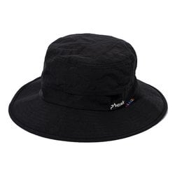 アバハット メンズ ハット BLACK POM25HW10