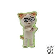 KOMA-005 こまねこ ダイカットステッカー ラジボー